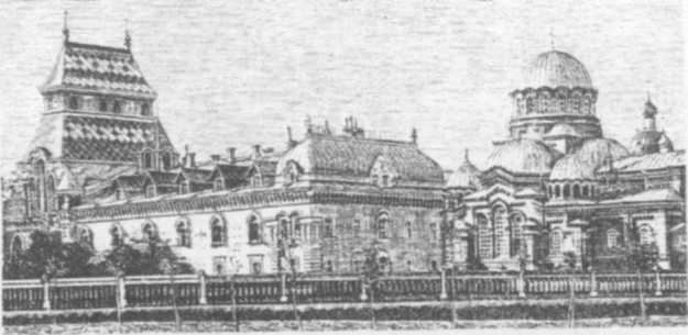 Троице-Сергиева Приморская пустынь (дореволюционная фотография)