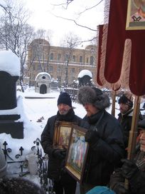 Крестный ход православных трезвенников 1 января 2010 г.
