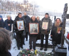 Крестный ход православных трезвенников 1 января 2010 г.