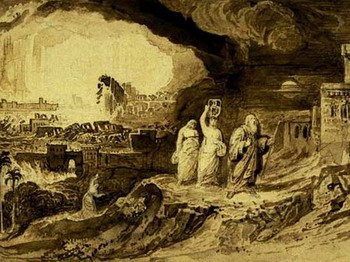 После сожжения Содома