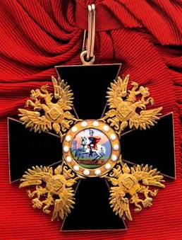 Крест ордена Святого Александра Невского - 1855 г.