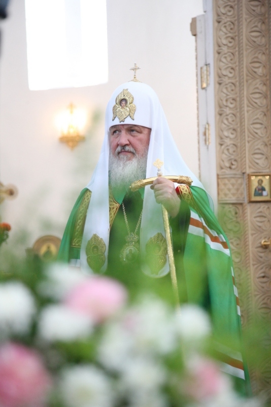 Патриарх Кирилл в Твери. 1 июля 2010 г.