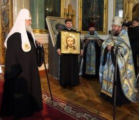 Протоиерей Владимир Сорокин и Патриарх Кирилл