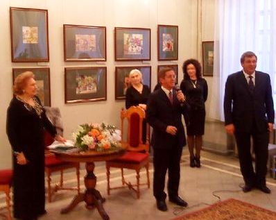 В Костроме открылась выставка акварелей Великой Княгини Ольги Александровны