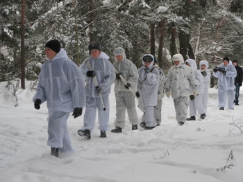 Военно-патриотического клуб :Отчий край:. Зимние сборы - 2011