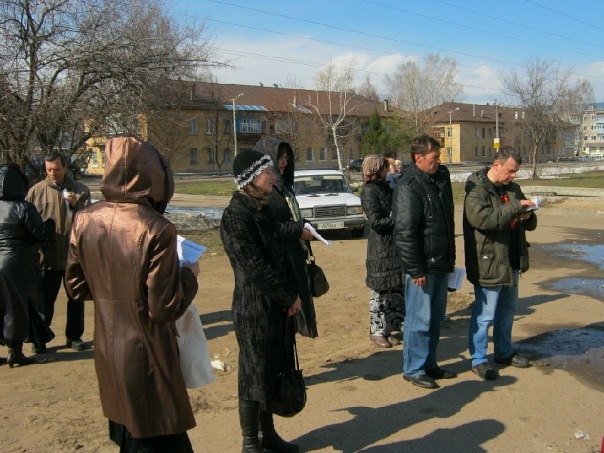 Пикет против абортов в Зеленодольске