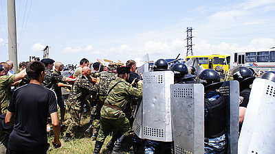 Столкновение казаков с милицией в Феодосии, 2.07.2011