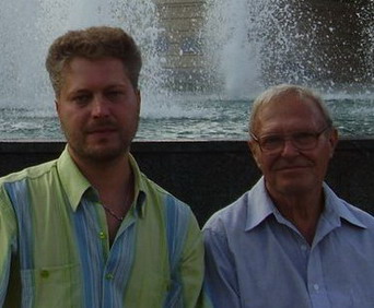 Виктор Иванович Корненко и Алексей Анатольевич Кузьмин в Одессе в начале октября