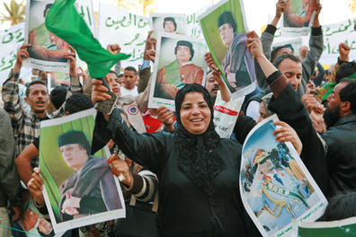 За Каддафи! Фото Н.Сологубовского