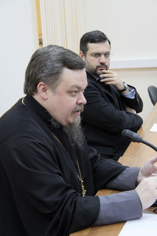 о. Всеволод Чаплин и В.Легойда