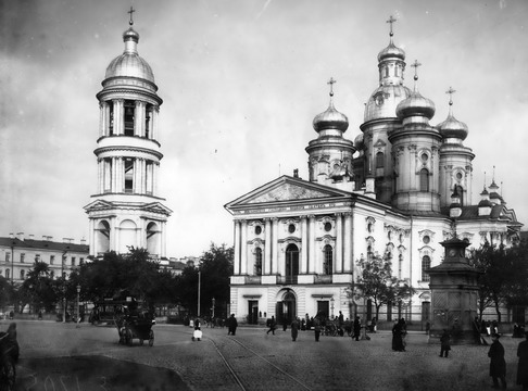 Историческое фото Владимирской церкви