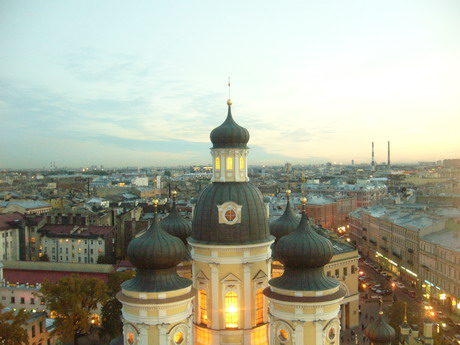 Вид с колокольни собора Влидимирской иконы Божией Матери. Фото Марины Михайловой
