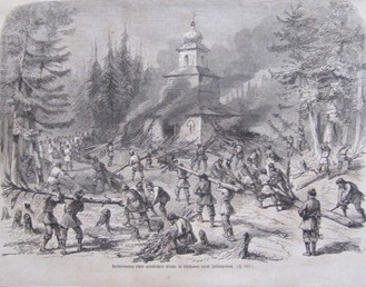 Польские повстанцы поджигают православную церковь.jpg