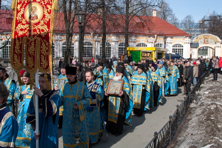 празднование 300-летия Свято-Троицкой Александро-Невской Лавры