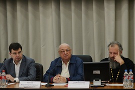 В.Ресин на совещании