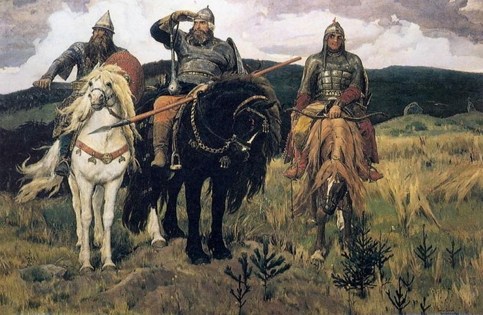 В. М. Васнецов. Богатыри. 1881-1898.