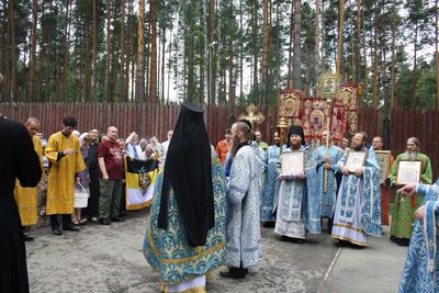 Мироточивая икона Царя Николая побывала на Царских торжествах на Урале