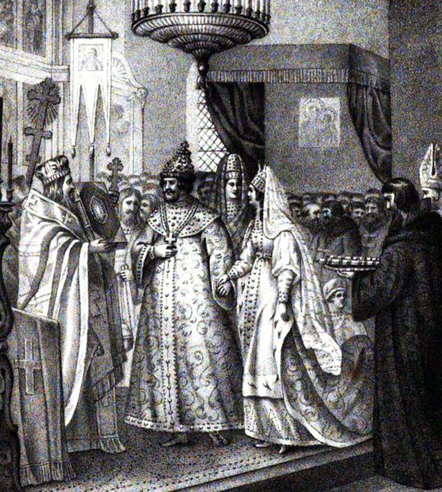 Венчание Великого князя Иоанна III и Софьи Палеолог
