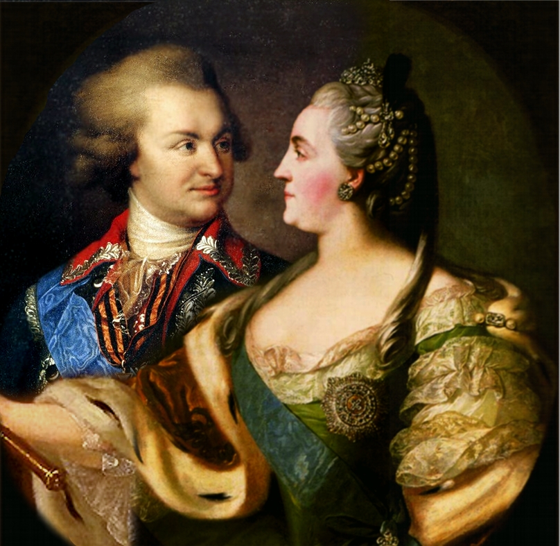 Екатерина II и Г.Потемкин