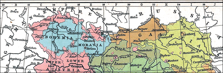 западные и восточные славяне Австро-Венгрии