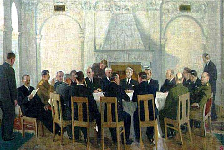 Ялтинская конференция, 4-11 февраля 1945 г.
