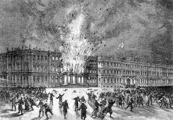 Взрыв в Зимнем дворце после взрыва, 1880 г.