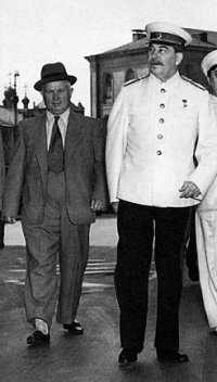 И.В.Сталин и Н.С.Хрущев