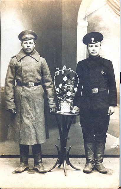 Нижние чины 124-го пехотного Воронежского полка