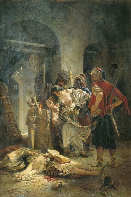 *Болгарские мученицы*. Картина Константина Маковского (1877)