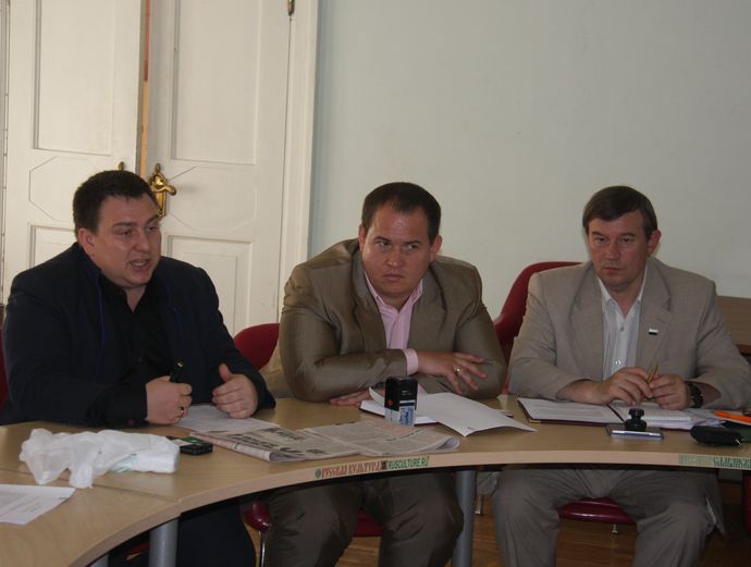 Андрей Крамар, Алексей Муратов и Олег Кассин