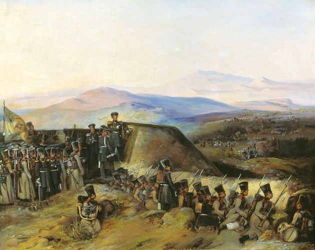 Боевой эпизод Русско-турецкой войны 1828-1829 гг.