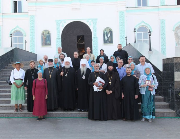 Делегация Русской Зарубежной Церкви совершила паломничество в Задонский монастырь