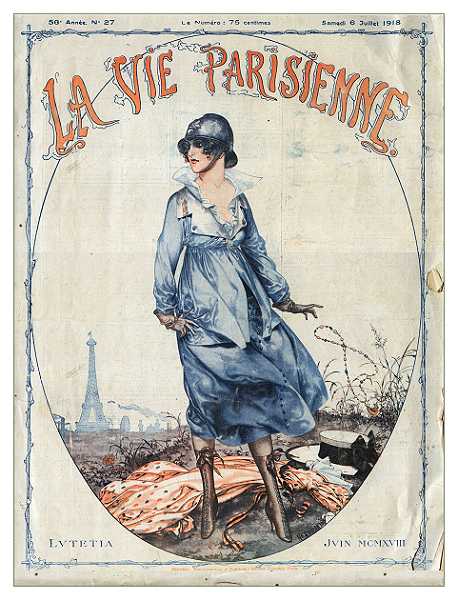 Французский модный журнал времен Первой мировой войны