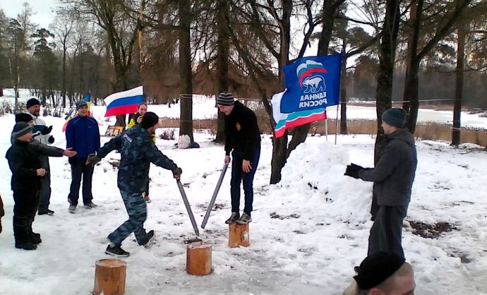 Разминка на мечах