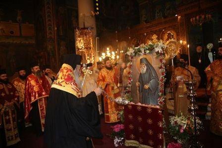 Митрополит Фтиотидский Николай в присутствии сонма клириков и большого числа мирян отслужил благодарственный молебен