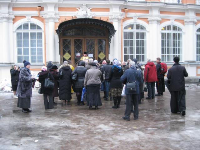 В Александро-Невской лавре состоялись мероприятия, посвященные памяти священномученика Петра Скипетрова