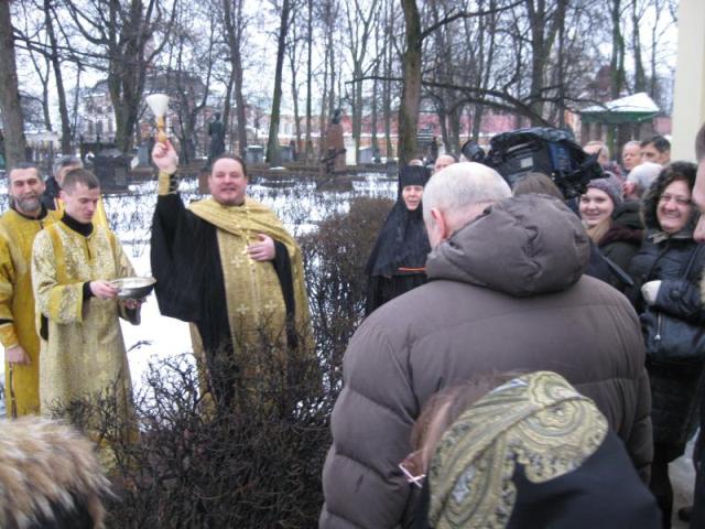 В Александро-Невской лавре состоялись мероприятия, посвященные памяти священномученика Петра Скипетрова