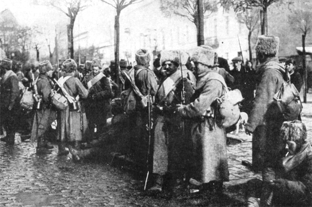 Бойцы Сибирского корпуса, 1915 год