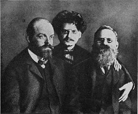 Парвус, Троцкий и Дейч, 1905 год