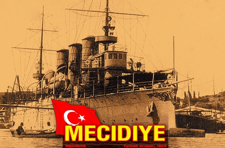 Турецкий крейсер *Меджидие*