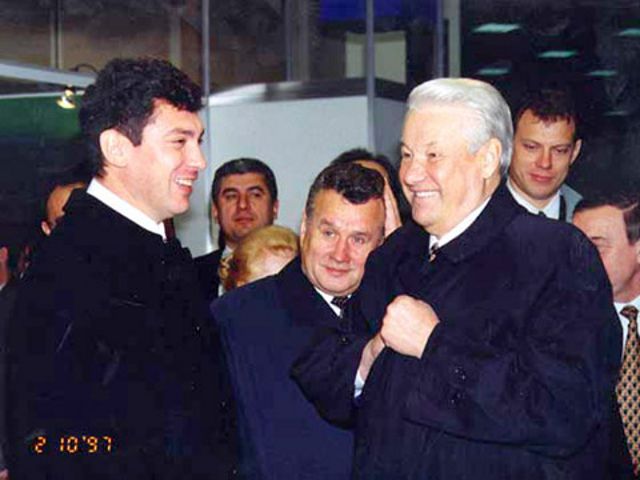 Ельцин и Немцов