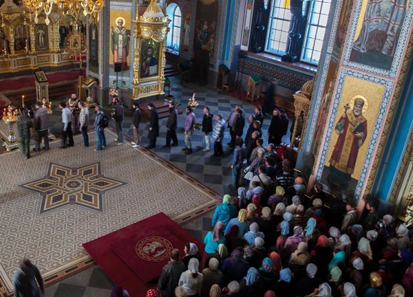 Братия Валаамского монастыря вступила в Успенский пост