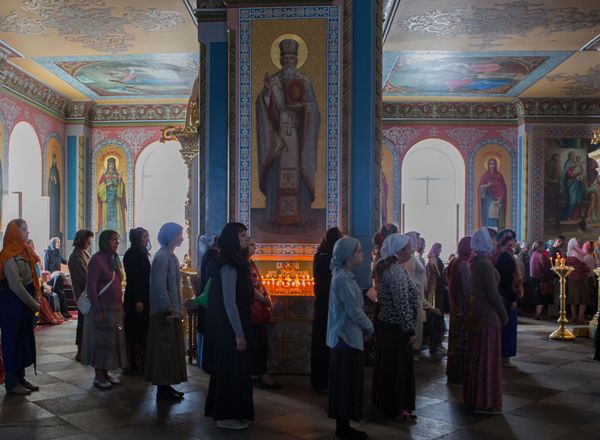 Братия Валаамского монастыря вступила в Успенский пост