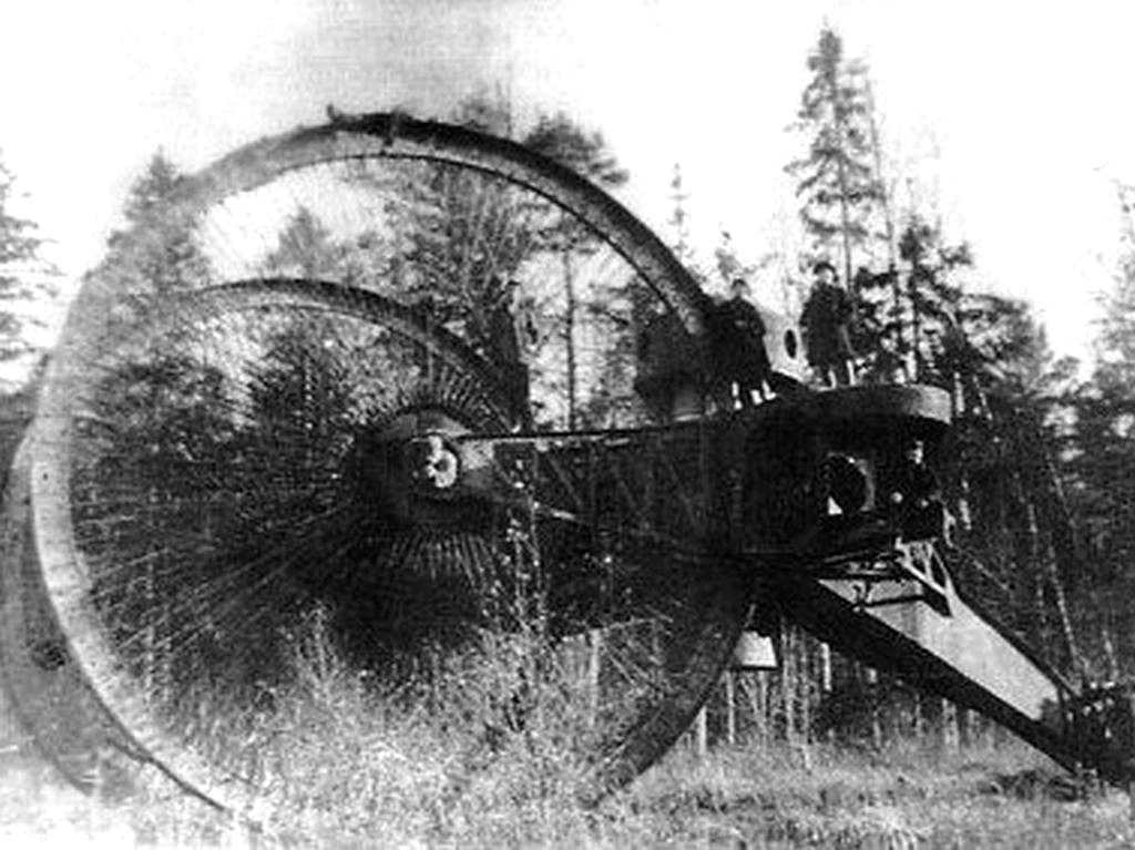 Испытания танка Н.Лебеденко, 1915 год