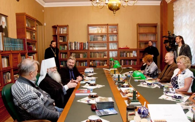 Визит петербургских писателей в Петрозаводскую митрополию