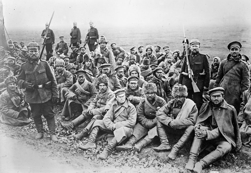 Русские военнопленные, Первая мировая война