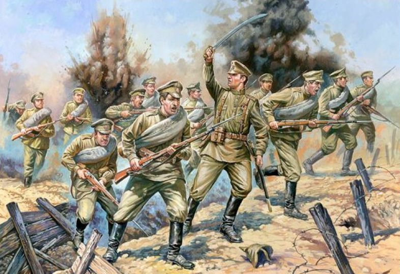 Русская пехота, Первая мировая война