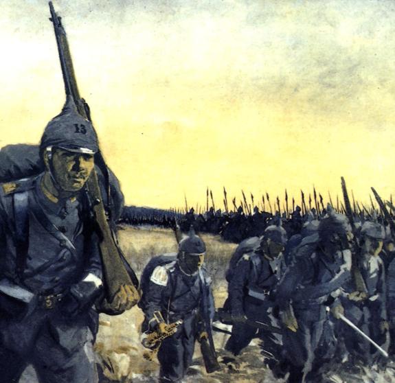Немецкая пехота, Первая мировая война