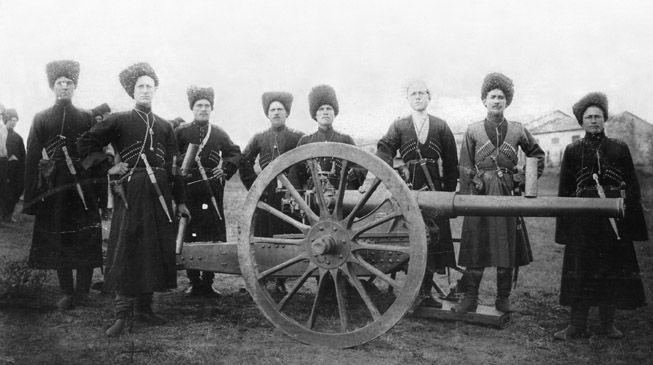 Русские казаки в Персии, 1915 год