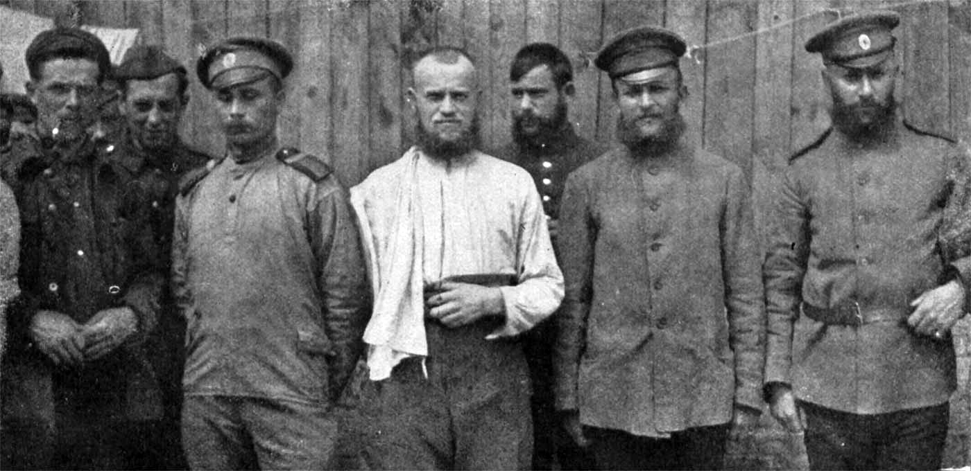 Русские военнопленные, Первая мировая война